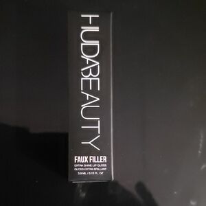 HUDA BEAUTY Faux Filler Lip Gloss - Sugar Baby BNIB